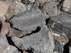Broken metate
