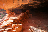 Inside of cave ruin